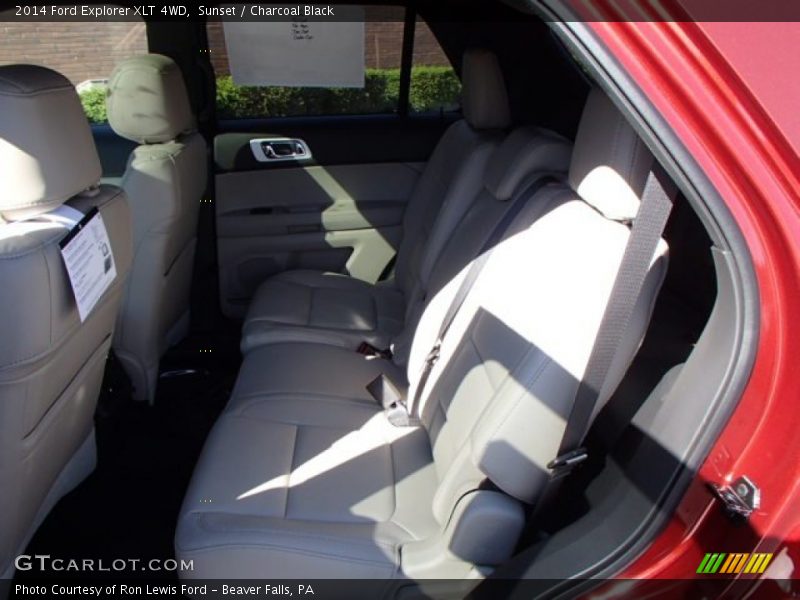 Sunset / Charcoal Black 2014 Ford Explorer XLT 4WD