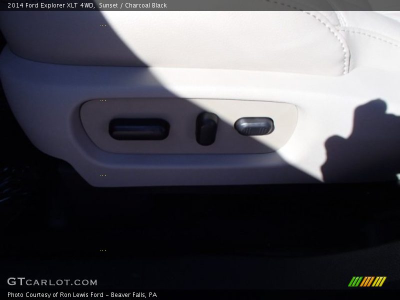 Sunset / Charcoal Black 2014 Ford Explorer XLT 4WD