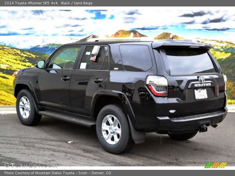 Black / Sand Beige 2014 Toyota 4Runner SR5 4x4