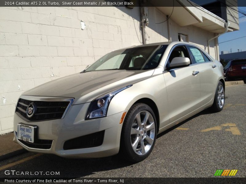 Silver Coast Metallic / Jet Black/Jet Black 2014 Cadillac ATS 2.0L Turbo