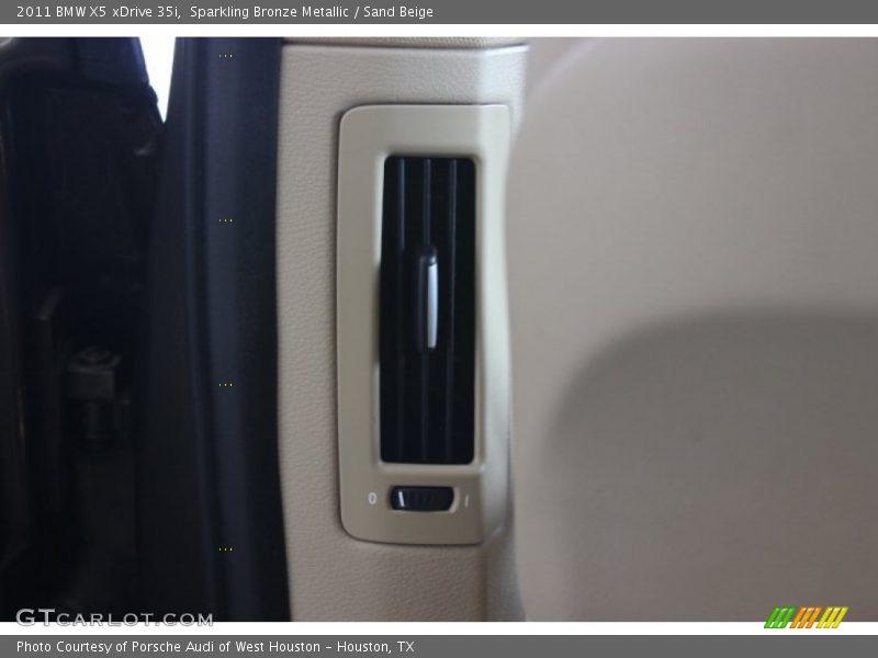 Sparkling Bronze Metallic / Sand Beige 2011 BMW X5 xDrive 35i