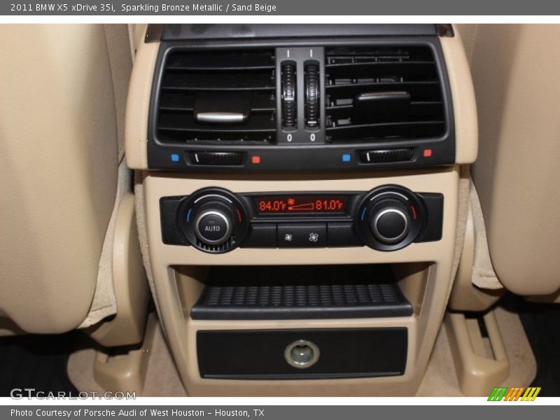 Sparkling Bronze Metallic / Sand Beige 2011 BMW X5 xDrive 35i