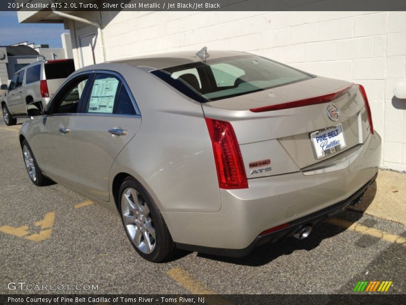 Silver Coast Metallic / Jet Black/Jet Black 2014 Cadillac ATS 2.0L Turbo