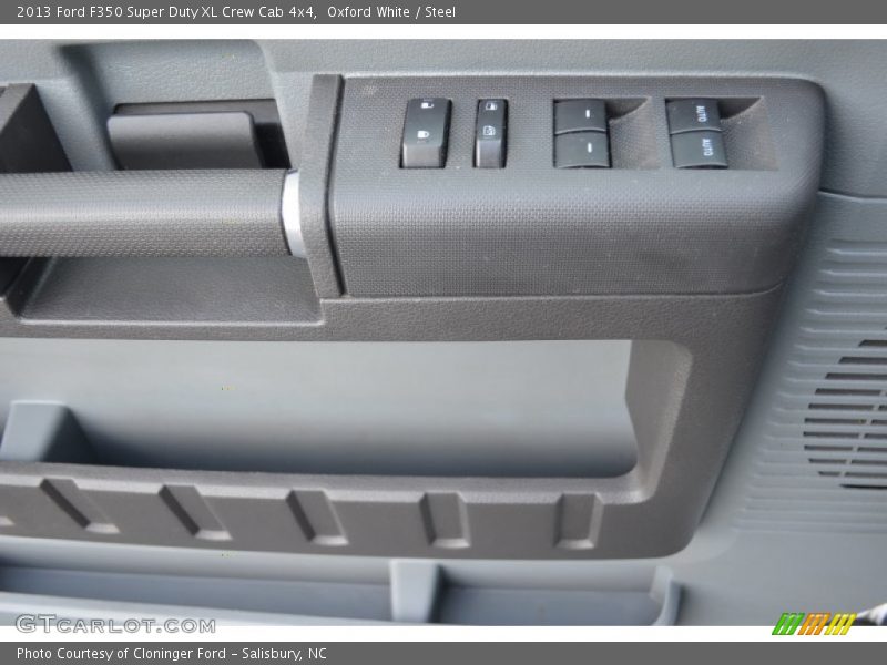 Oxford White / Steel 2013 Ford F350 Super Duty XL Crew Cab 4x4