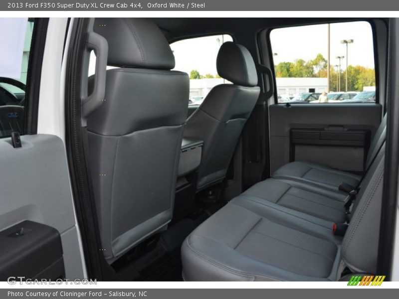 Oxford White / Steel 2013 Ford F350 Super Duty XL Crew Cab 4x4