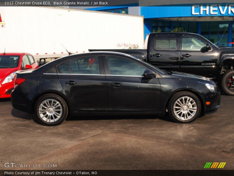 Black Granite Metallic / Jet Black 2013 Chevrolet Cruze ECO