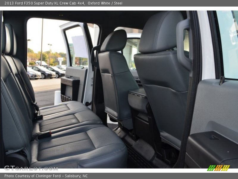 Oxford White / Steel 2013 Ford F350 Super Duty XL Crew Cab 4x4