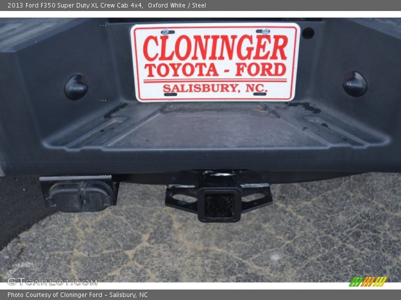 Oxford White / Steel 2013 Ford F350 Super Duty XL Crew Cab 4x4