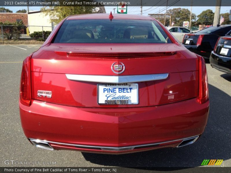 Crystal Red Tintcoat / Caramel/Jet Black 2013 Cadillac XTS Premium FWD