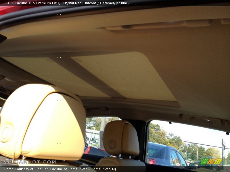 Crystal Red Tintcoat / Caramel/Jet Black 2013 Cadillac XTS Premium FWD