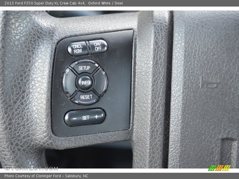 Oxford White / Steel 2013 Ford F350 Super Duty XL Crew Cab 4x4