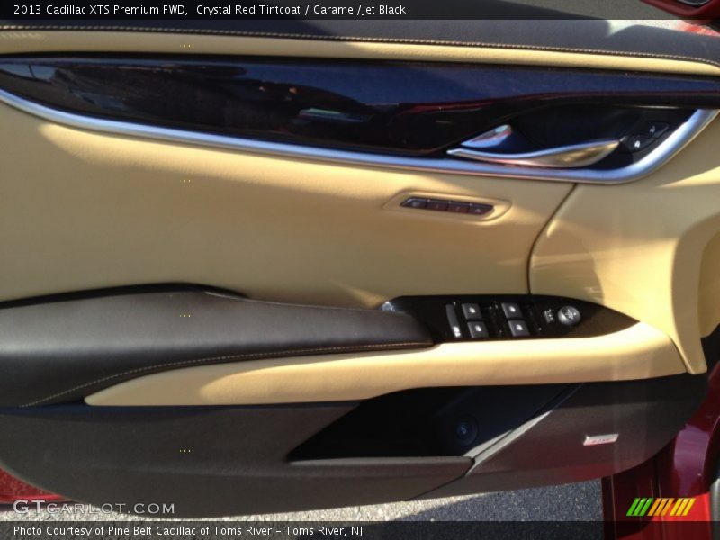 Crystal Red Tintcoat / Caramel/Jet Black 2013 Cadillac XTS Premium FWD