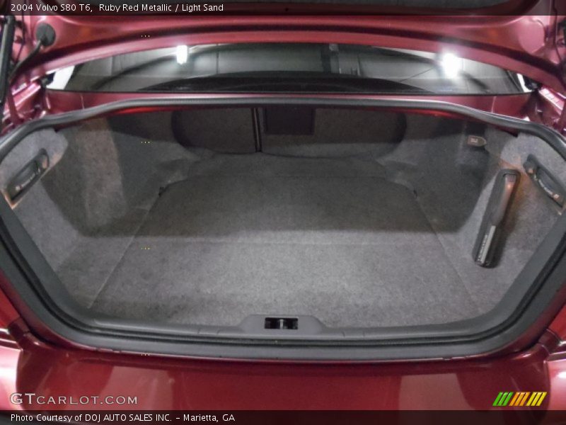Ruby Red Metallic / Light Sand 2004 Volvo S80 T6