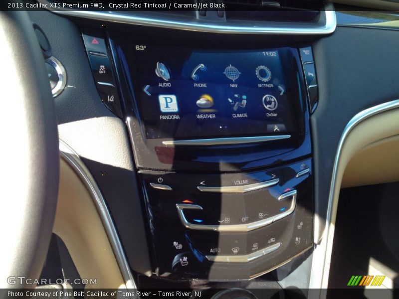 Crystal Red Tintcoat / Caramel/Jet Black 2013 Cadillac XTS Premium FWD