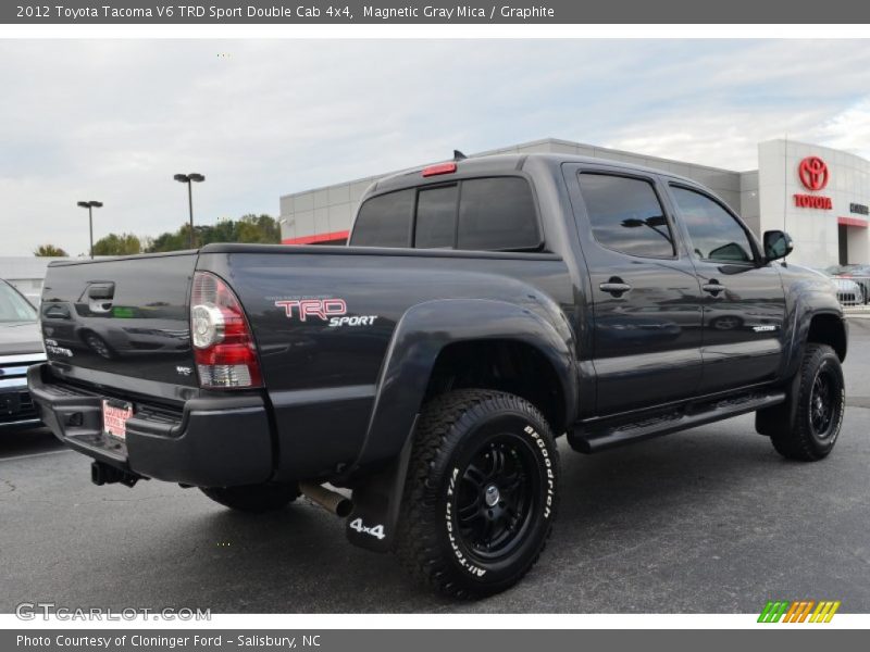 Magnetic Gray Mica / Graphite 2012 Toyota Tacoma V6 TRD Sport Double Cab 4x4