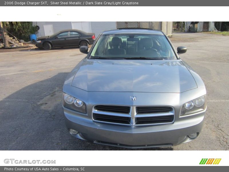 Silver Steel Metallic / Dark Slate Gray/Light Graystone 2006 Dodge Charger SXT