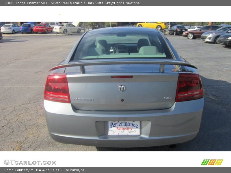 Silver Steel Metallic / Dark Slate Gray/Light Graystone 2006 Dodge Charger SXT