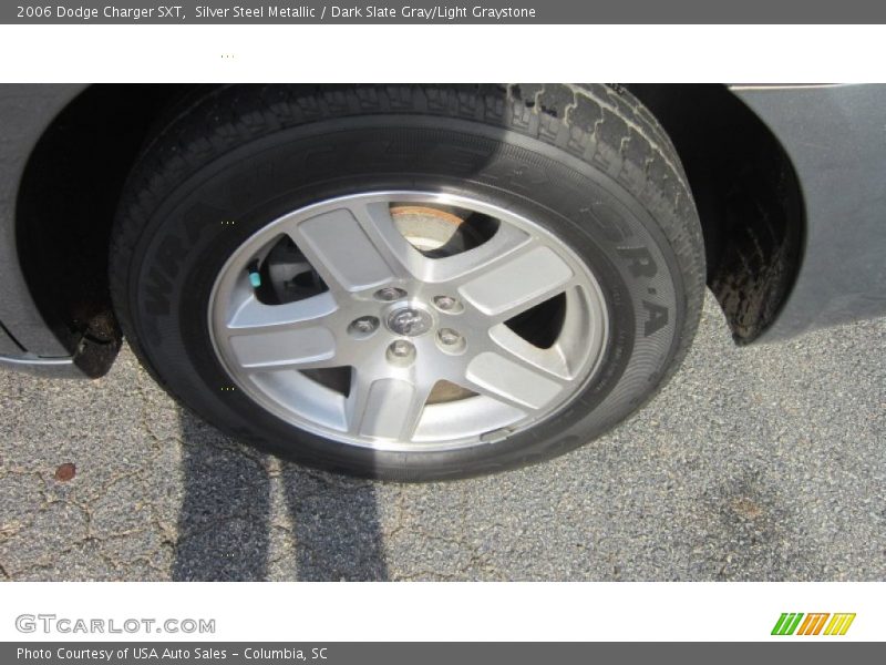 Silver Steel Metallic / Dark Slate Gray/Light Graystone 2006 Dodge Charger SXT