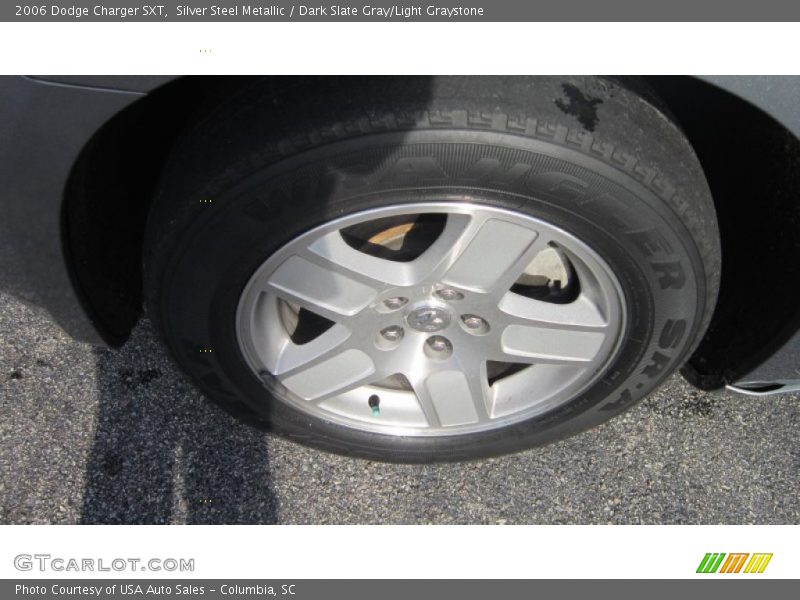 Silver Steel Metallic / Dark Slate Gray/Light Graystone 2006 Dodge Charger SXT