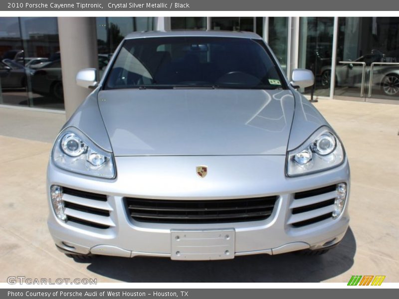 Crystal Silver Metallic / Black 2010 Porsche Cayenne Tiptronic