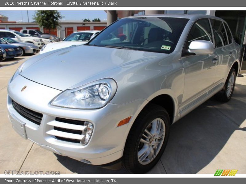 Crystal Silver Metallic / Black 2010 Porsche Cayenne Tiptronic