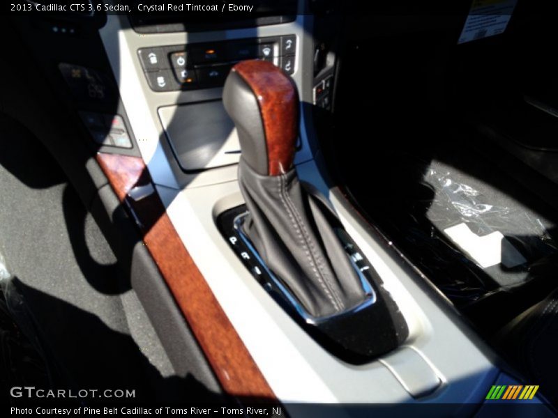 Crystal Red Tintcoat / Ebony 2013 Cadillac CTS 3.6 Sedan