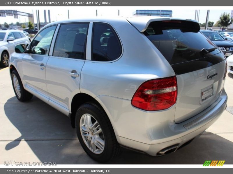 Crystal Silver Metallic / Black 2010 Porsche Cayenne Tiptronic