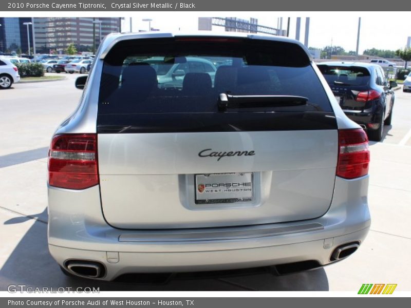 Crystal Silver Metallic / Black 2010 Porsche Cayenne Tiptronic