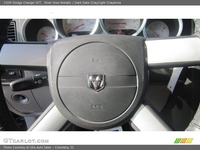 Silver Steel Metallic / Dark Slate Gray/Light Graystone 2006 Dodge Charger SXT
