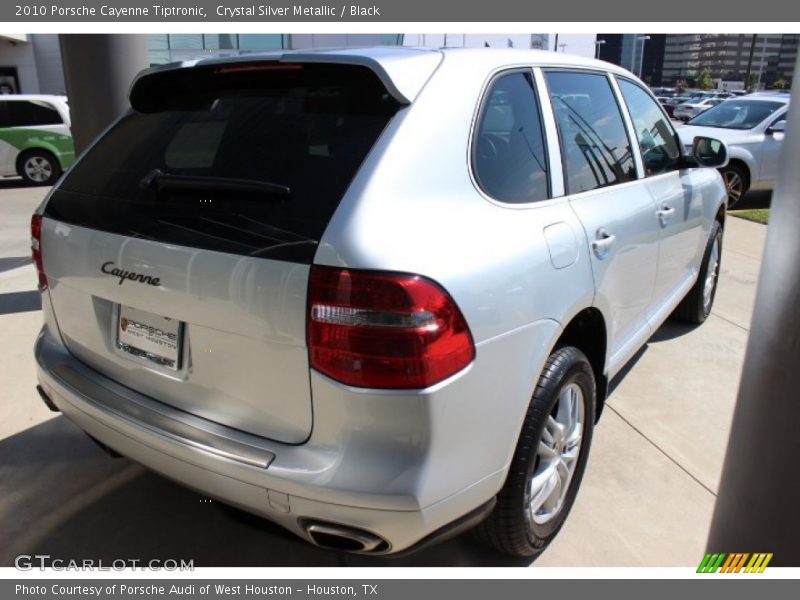 Crystal Silver Metallic / Black 2010 Porsche Cayenne Tiptronic