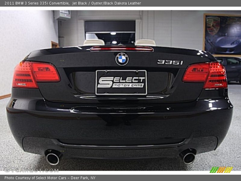 Jet Black / Oyster/Black Dakota Leather 2011 BMW 3 Series 335i Convertible