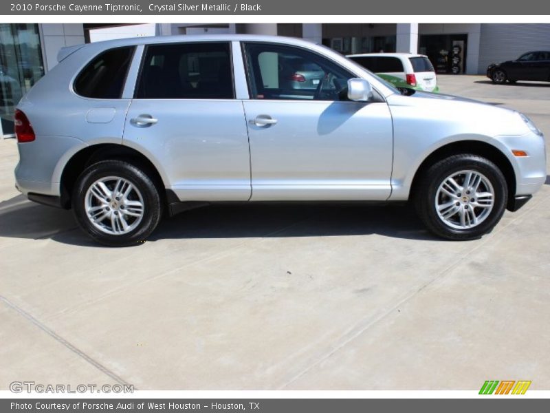 Crystal Silver Metallic / Black 2010 Porsche Cayenne Tiptronic