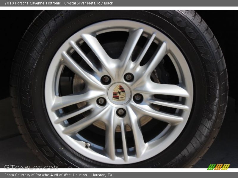 Crystal Silver Metallic / Black 2010 Porsche Cayenne Tiptronic
