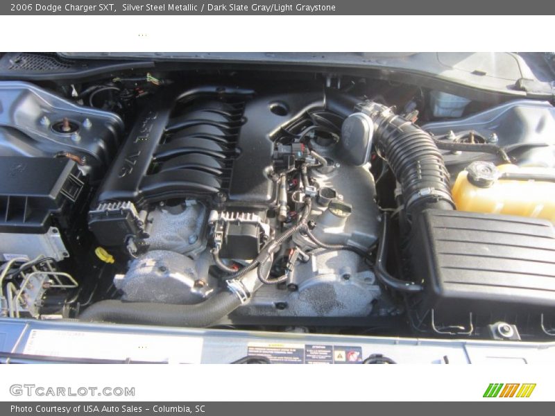 Silver Steel Metallic / Dark Slate Gray/Light Graystone 2006 Dodge Charger SXT