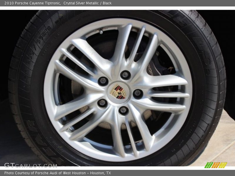 Crystal Silver Metallic / Black 2010 Porsche Cayenne Tiptronic