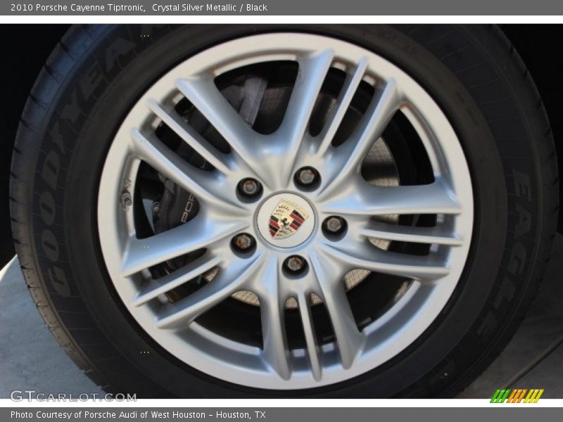 Crystal Silver Metallic / Black 2010 Porsche Cayenne Tiptronic
