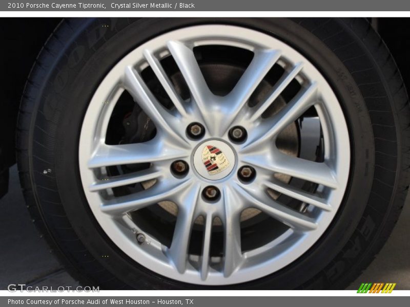 Crystal Silver Metallic / Black 2010 Porsche Cayenne Tiptronic