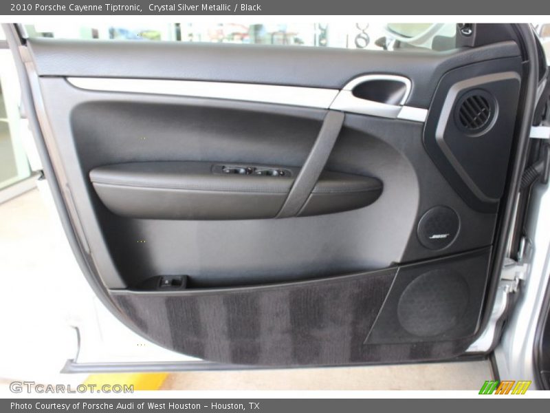 Crystal Silver Metallic / Black 2010 Porsche Cayenne Tiptronic