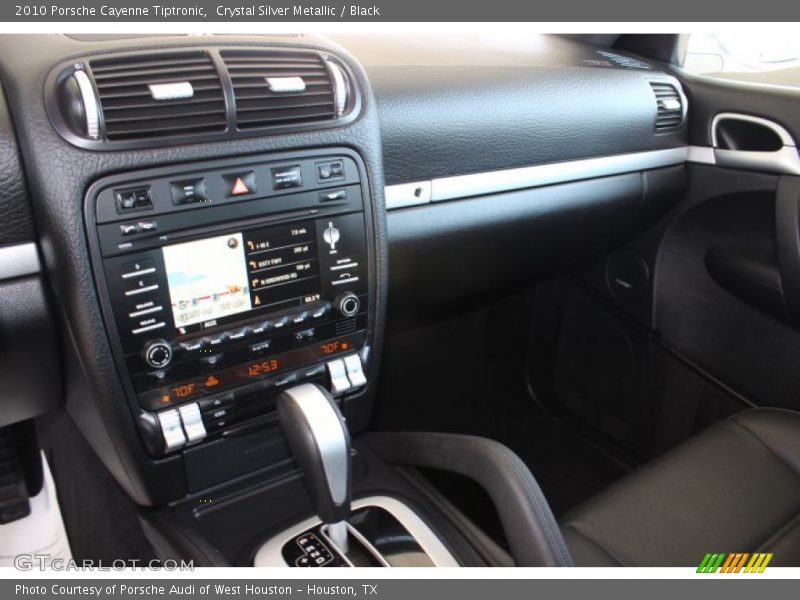 Crystal Silver Metallic / Black 2010 Porsche Cayenne Tiptronic