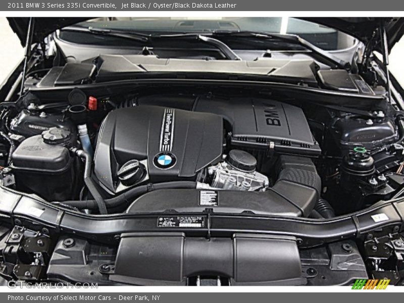 Jet Black / Oyster/Black Dakota Leather 2011 BMW 3 Series 335i Convertible