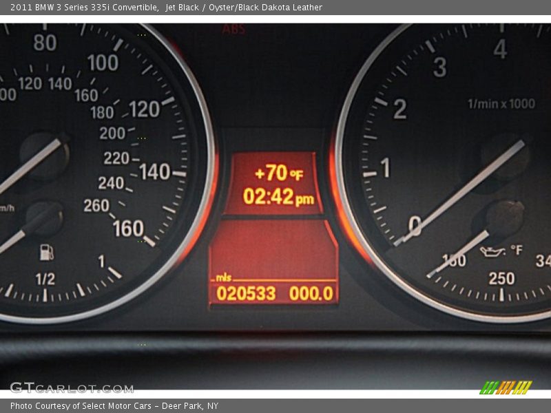 Jet Black / Oyster/Black Dakota Leather 2011 BMW 3 Series 335i Convertible