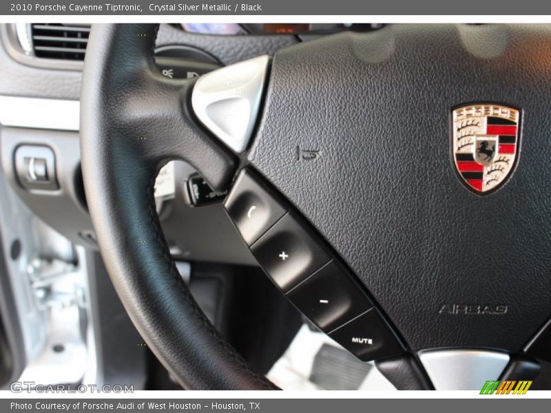 Crystal Silver Metallic / Black 2010 Porsche Cayenne Tiptronic