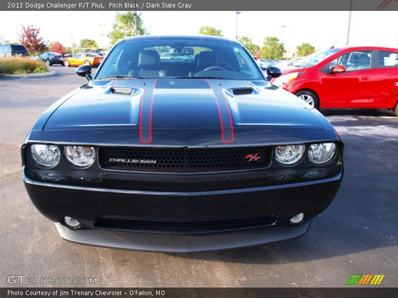 Pitch Black / Dark Slate Gray 2013 Dodge Challenger R/T Plus