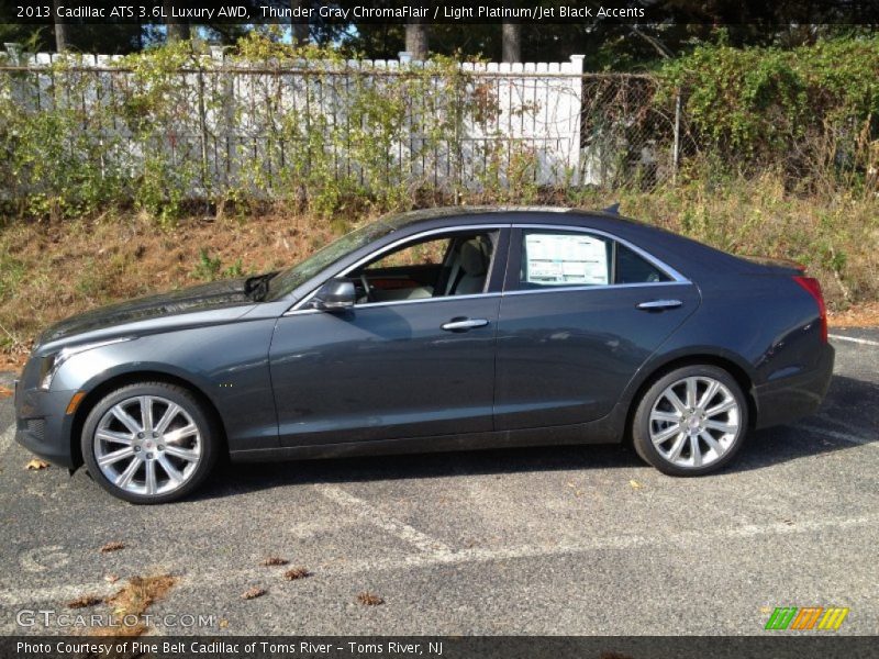  2013 ATS 3.6L Luxury AWD Thunder Gray ChromaFlair