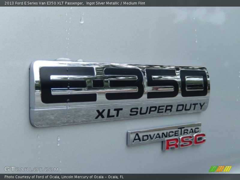 Ingot Silver Metallic / Medium Flint 2013 Ford E Series Van E350 XLT Passenger
