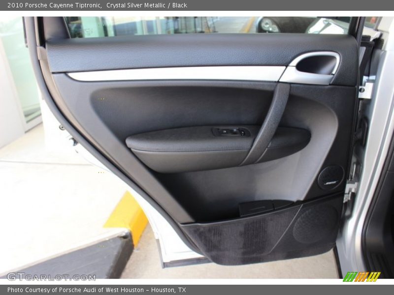 Crystal Silver Metallic / Black 2010 Porsche Cayenne Tiptronic