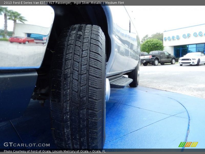 Ingot Silver Metallic / Medium Flint 2013 Ford E Series Van E350 XLT Passenger