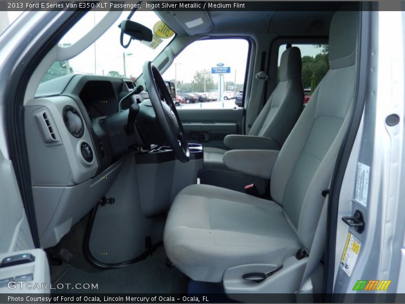 Front Seat of 2013 E Series Van E350 XLT Passenger