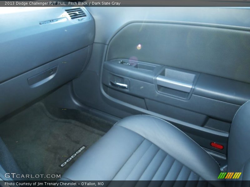 Pitch Black / Dark Slate Gray 2013 Dodge Challenger R/T Plus