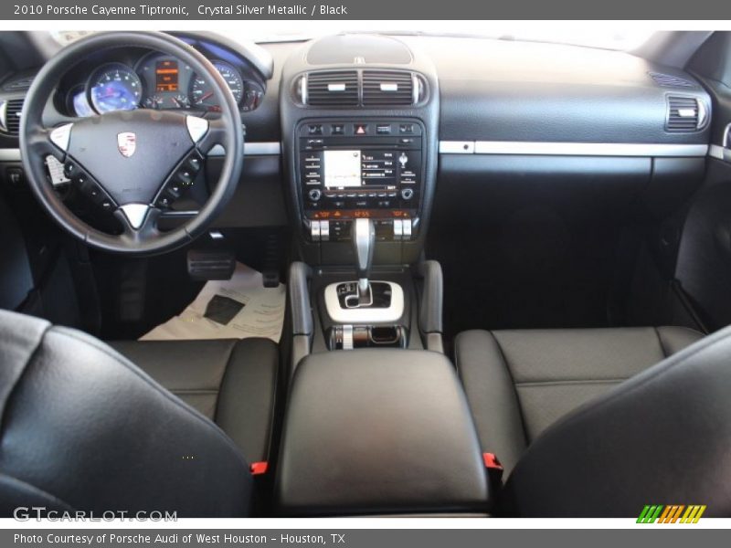 Crystal Silver Metallic / Black 2010 Porsche Cayenne Tiptronic